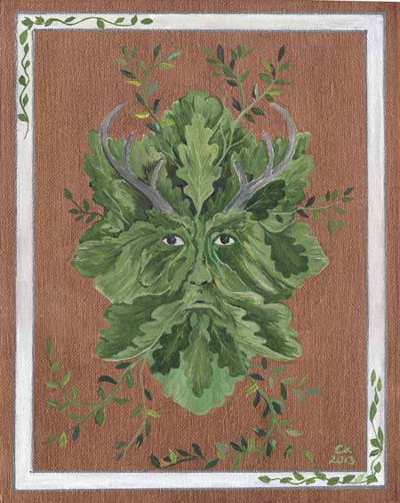 Greenman Bronzed