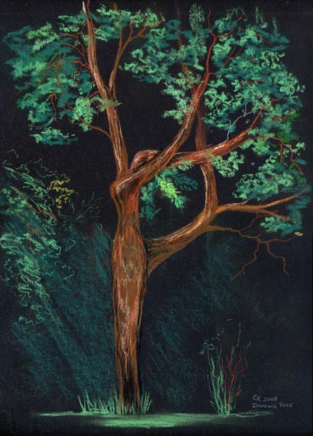 The Dancing Tree Goddess