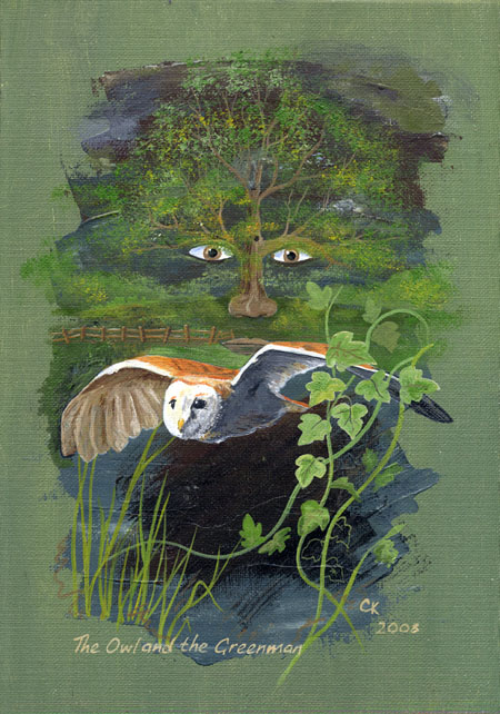 Owl and the Greenman